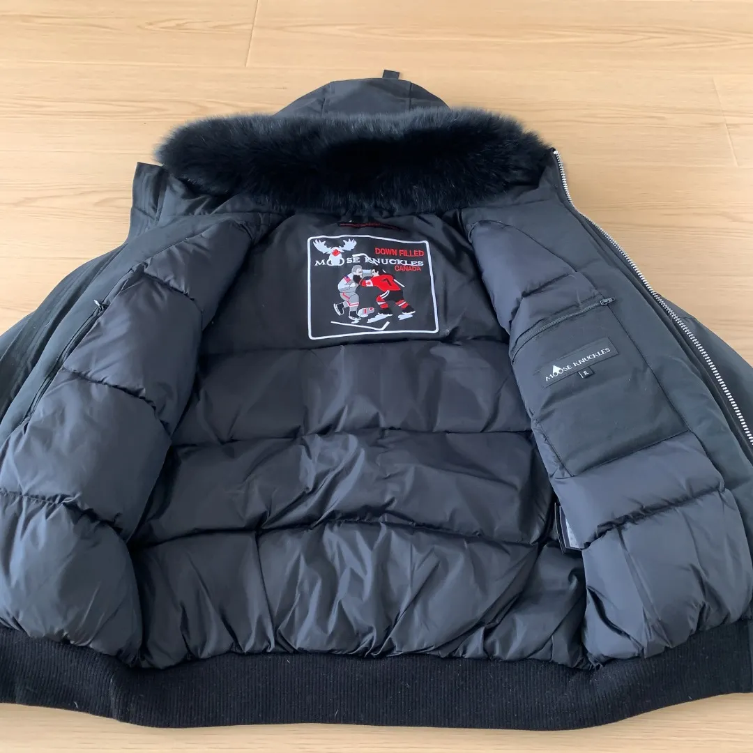 ：Y 116 ：Black Navy Blue Cream White 🇨🇦Moose knuckles/ 02/ ： / （ ） Moose knuckles . 2007 🇨🇦 ！ Premium ， 。 ， RMB 5040-15000 ！ ，LOGO ✂️. ！ . ！ MONCLER/ Canada Goose/ ，Moose knuckles 2019 …… ✂️ 90% ， ！ ✂️ ， ! ✂️ YKK， ， ！ ✂️ ， . ！ ✂️ 3D ， ⚠️Size:s-2xl